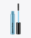 Opened Metallic Mascara Tube Mockup