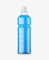 Clear Plastic Drink Bottle Mockup