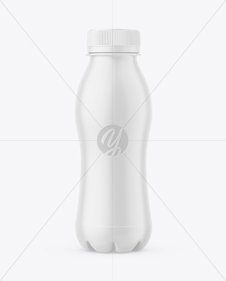 Matte Plastic Bottle Mockup