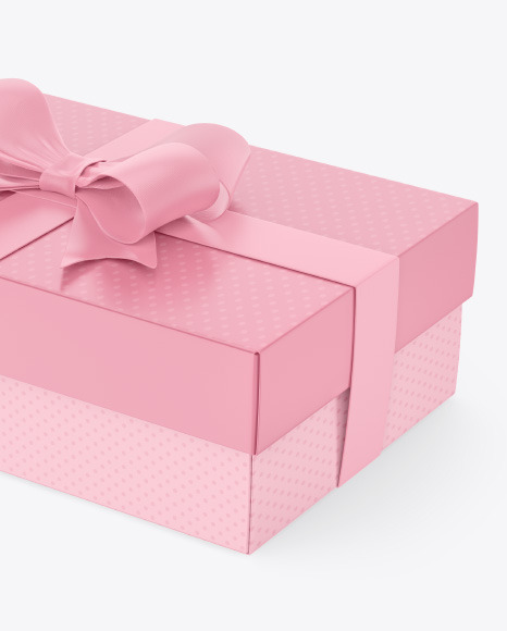 Gift Box Mockup