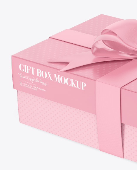 Gift Box Mockup