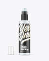 Frosted Spray Bottle Mockup