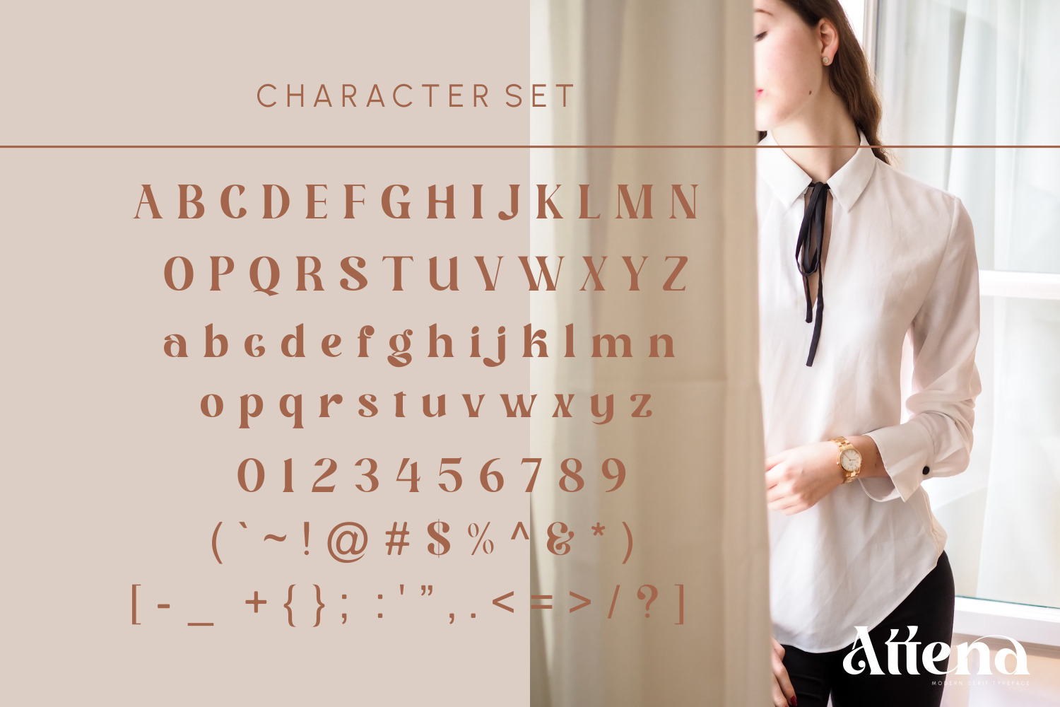 Attena - modern serif typeface Attena - modern serif typeface