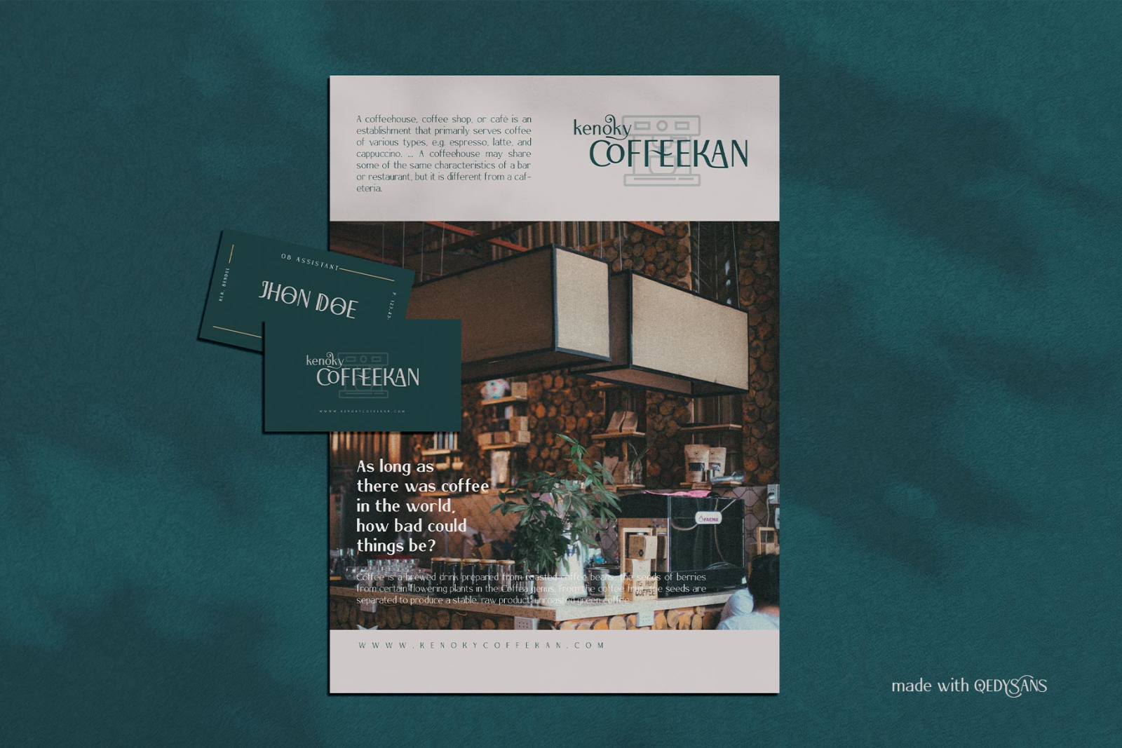 Qedysans Typeface Qedysans Typeface