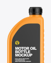 Motor Oil Bottle Mockup