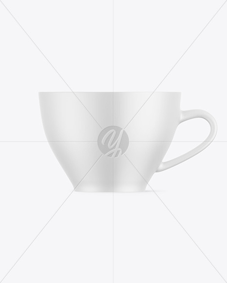 Matte Coffee Cup Mockup