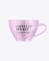 Matte Coffee Cup Mockup