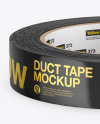 Glossy Duct Tape Mockup