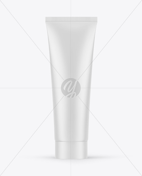 Matte Cosmetic Tube Mockup