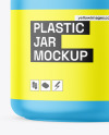 Matte Cosmetic Jar Mockup