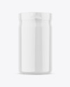 Glossy Cosmetic Jar Mockup