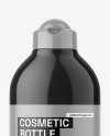 Glossy Plastic Cosmetic Bottle Mockup