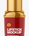 Glossy Lipstick Mockup