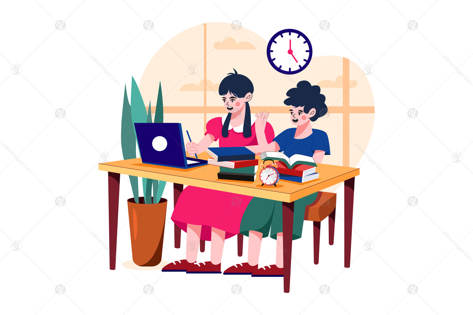 M383_Online Education Illustration Pack M383_Online Education Illustration Pack