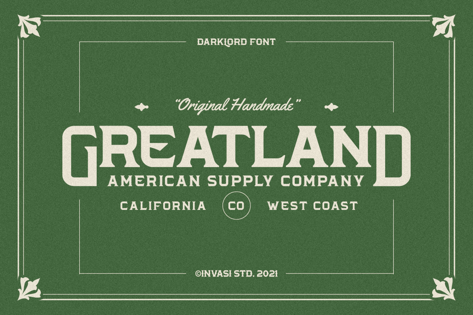 Darklord Family - Display Font Darklord Family - Display Font