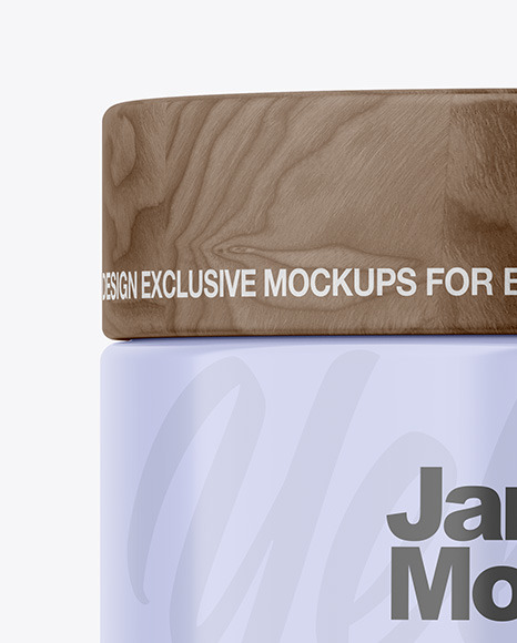 Glossy Jar Mockup