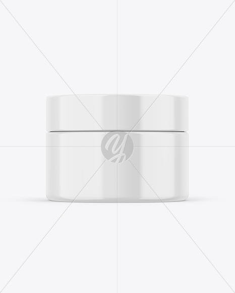 Glossy Jar Mockup