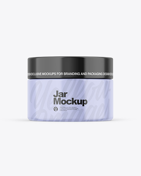 Glossy Jar Mockup