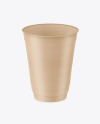 Kraft Coffee Cup Mockup