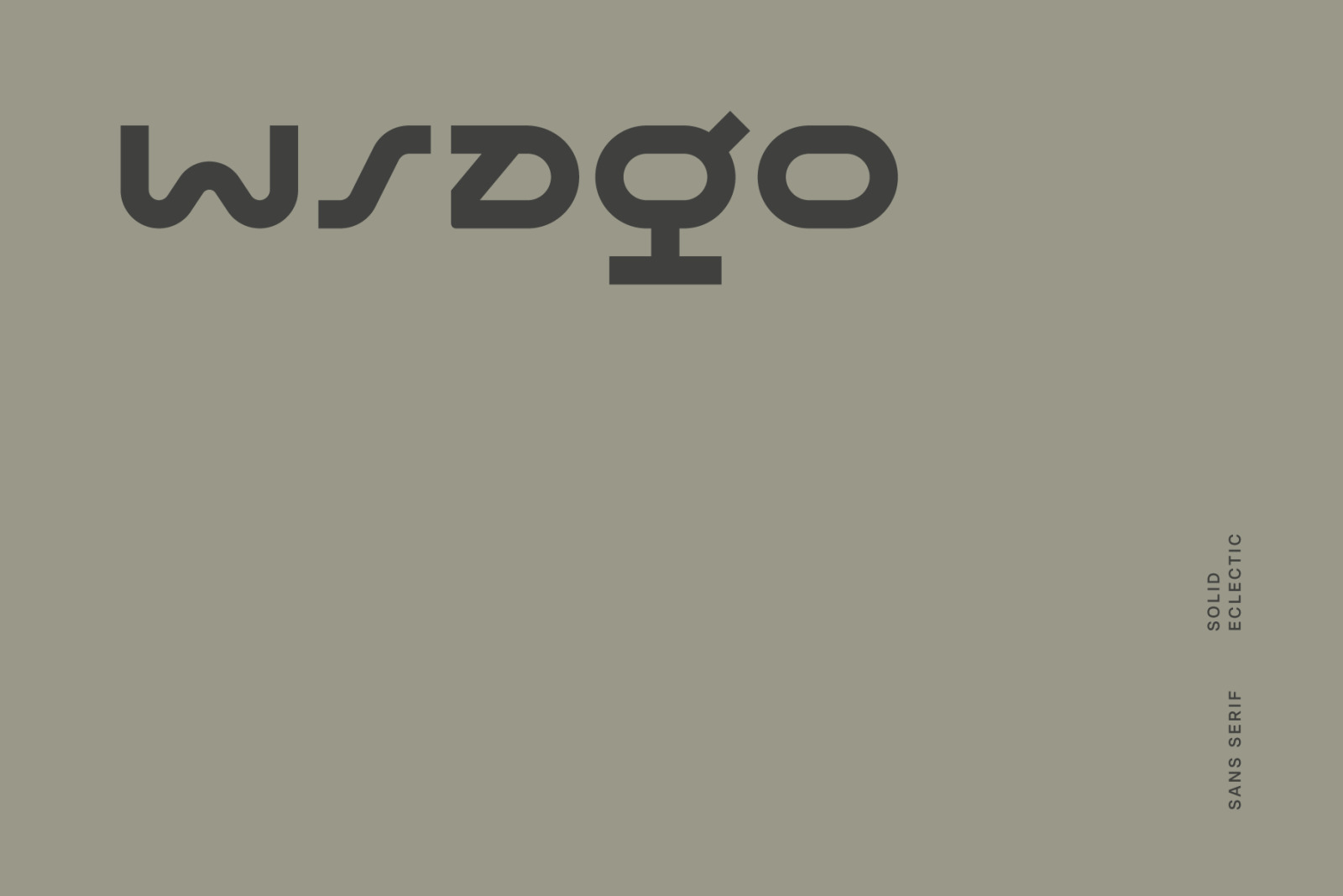 Wsago Font Wsago Font