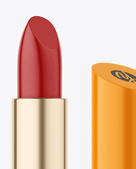 Glossy Lipstick Mockup