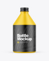 Matte Bottle Mockup