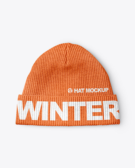 Winter Hat Mockup