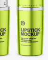 Metallic Lipstick Mockup