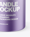 Metallic Candle Mockup