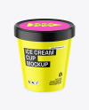 Matte Plastic Cup Mockup