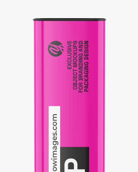 Glossy Tube Mockup Glossy Tube Mockup