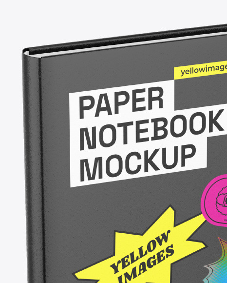 Textured Notebook Mockup