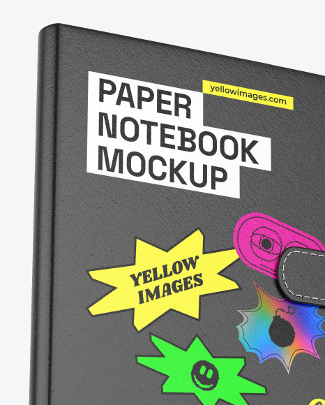 Textured Notebook Mockup