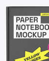 Textured Notebook Mockup