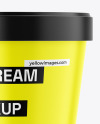 Matte Plastic Cup Mockup