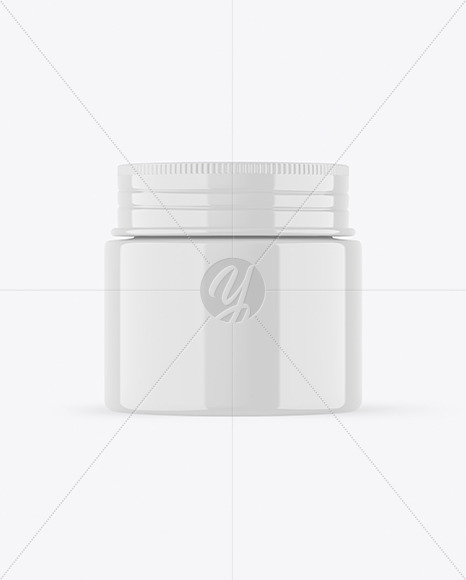 Glossy Jar Mockup