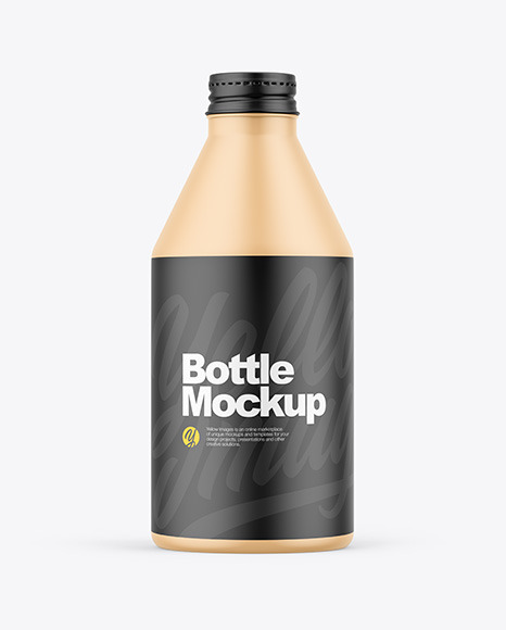 Matte Bottle Mockup