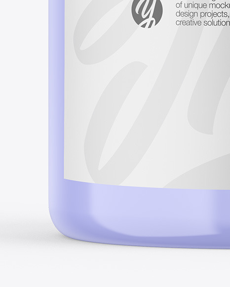 Glossy Bottle Mockup