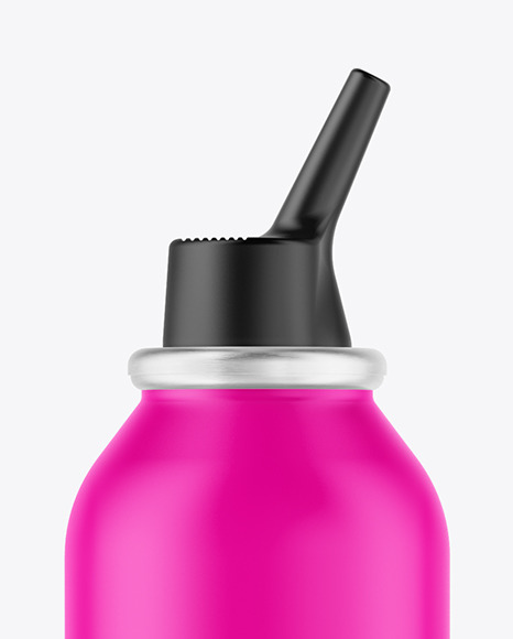 Matte Nasal Spray Bottle Mockup