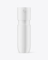 Matte Cosmetic Bottle with Pump Mockup