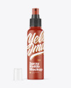 Matte Spray Bottle Mockup