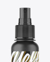 Matte Spray Bottle Mockup