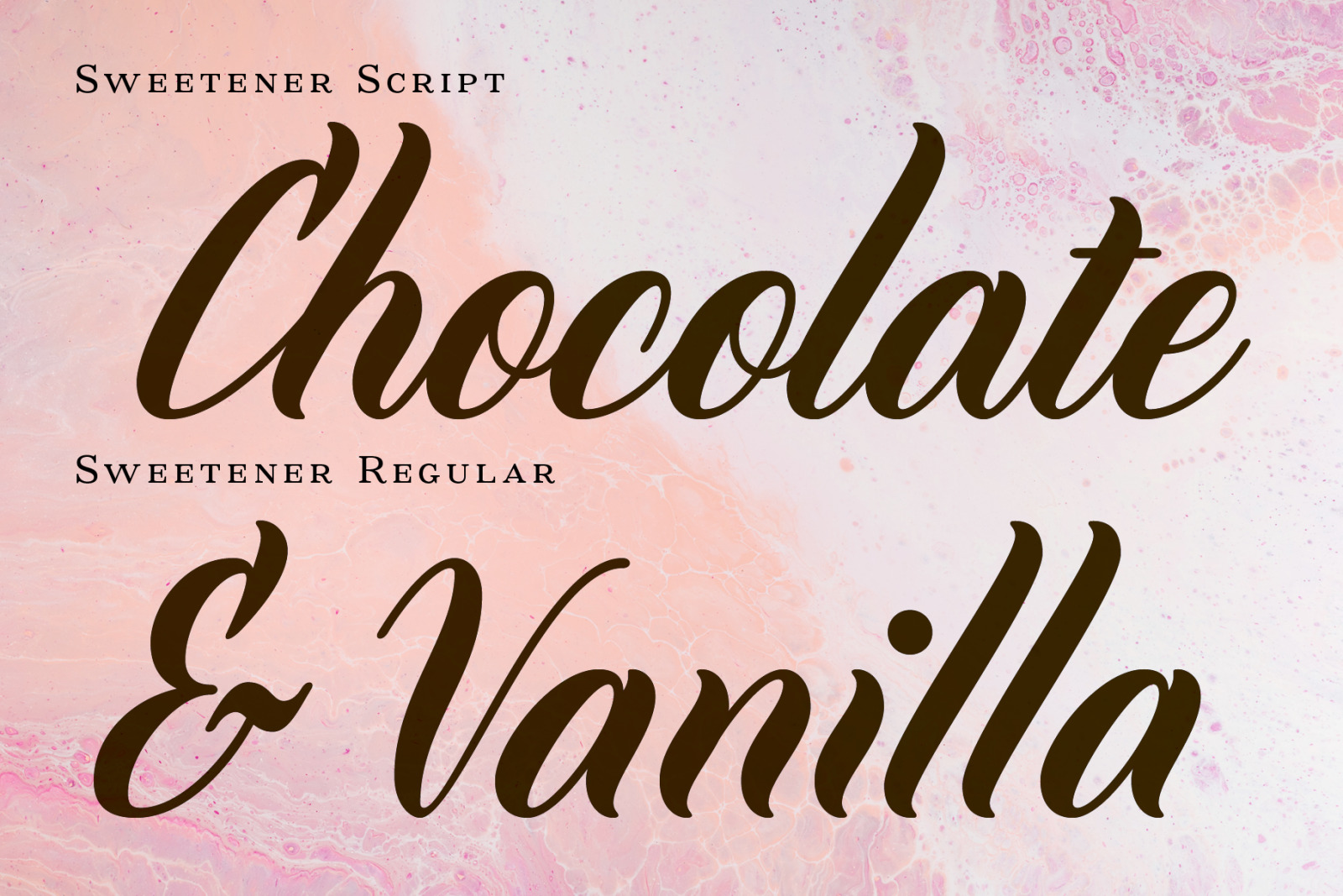 Sweetener Font Sweetener Font