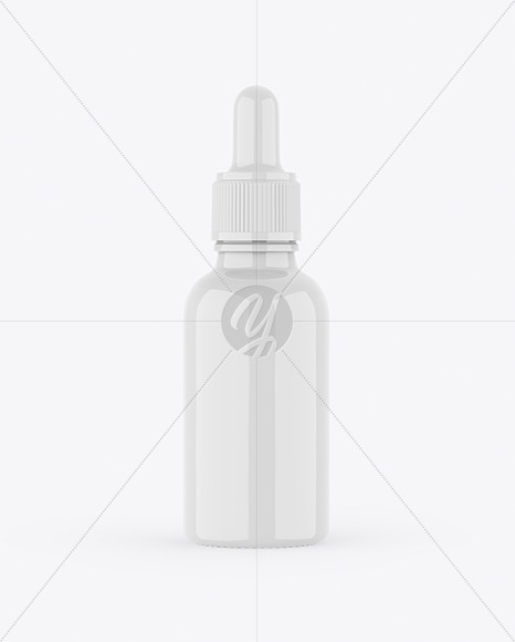 Glossy Dropper Bottle Mockup Glossy Dropper Bottle Mockup