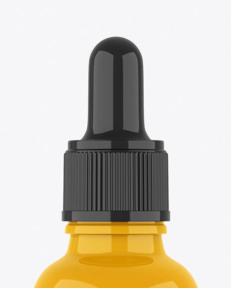 Glossy Dropper Bottle Mockup Glossy Dropper Bottle Mockup