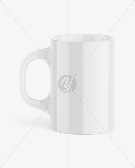 Glossy Mug Mockup