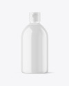 Clear Liquid Soap Bottle Mockup