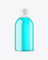 Color Liquid Plastic Bottle Mockup