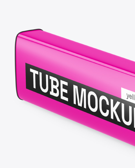 Glossy Tube Mockup