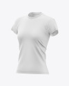 Women’s T-Shirt Mockup - Half Side View